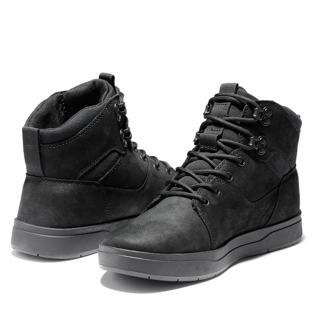 Botas de Seguridad Timberland Argentina Hombre - Davis Square - Negras - IEHCMS-185